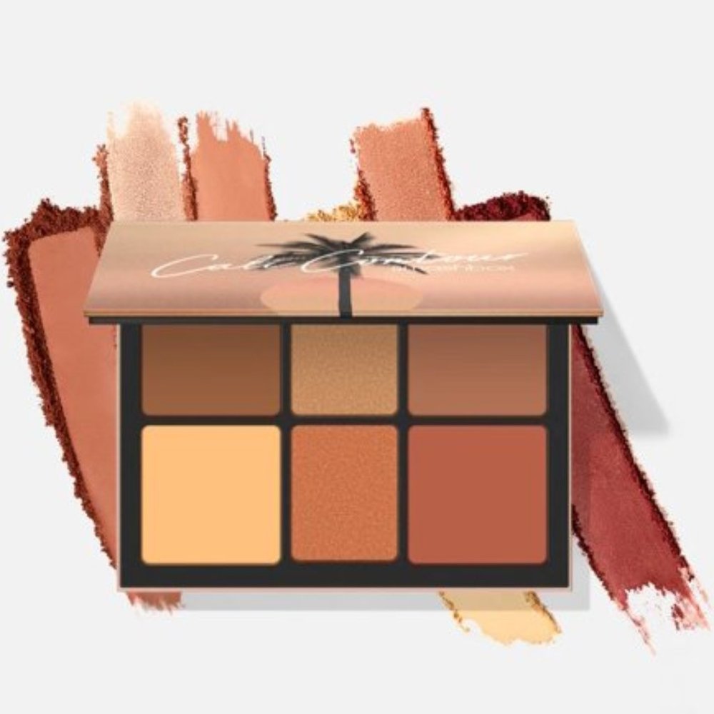 NIB ✅ SMASHBOX  Cali Contour Face Palette #MEDIUM - DARK ✨ BNIB